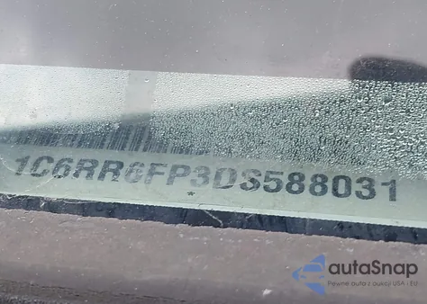 2013 Ram 1500 Tradesman from USA, damaged, VIN 1C6RR6FP3DS588031